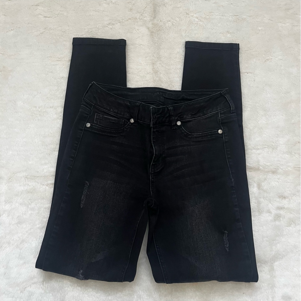 Maurice’s  Black Women's Jeans Gently used-EXCELLENT CONDITION.size M-regular.